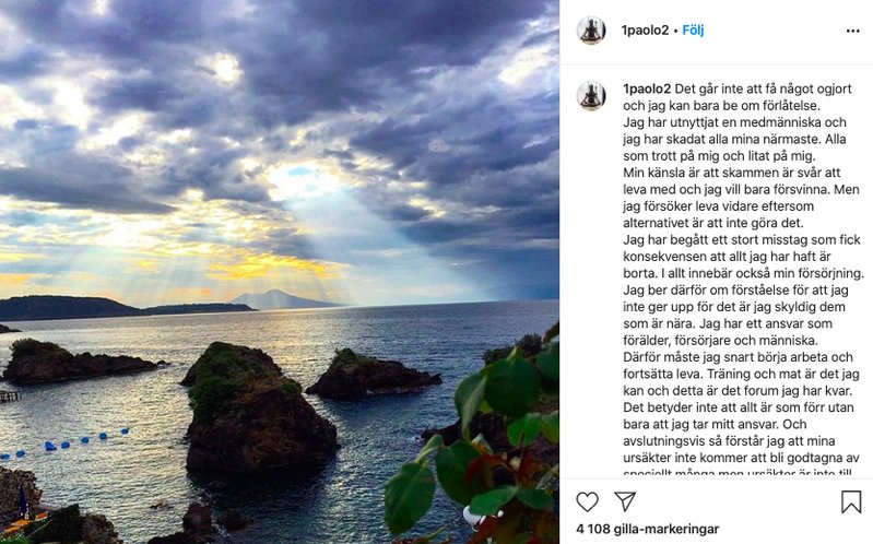 Bildkälla: 1paolo2/Instagram Bildkälla: 1paolo2/Instagram